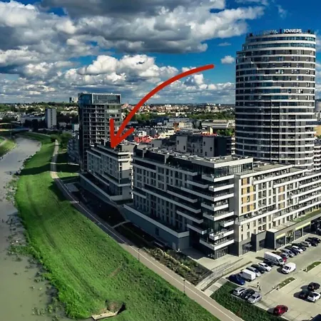 Apartment Capital Towers Rzeszow, Free Parking, Terrace